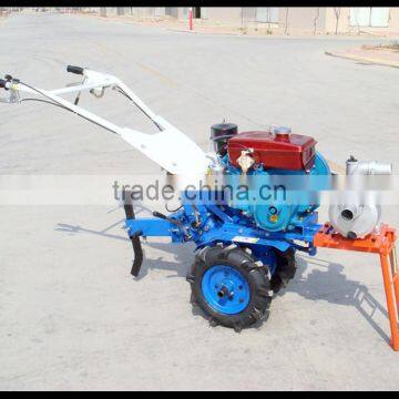 2015 hot sale 170 diesel mini tiller cultivator with pump