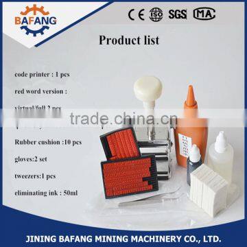 Small Letter Industrial Product Date Code Inkjet Printing Machine
