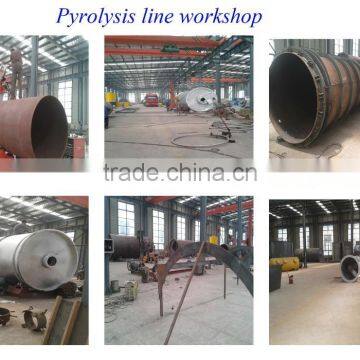 Rubber to Oil Recycling Small Pyrolysis Plant 4-6 Ton photo-6
