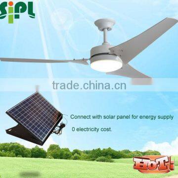 Vent tool new idea home application 60W solar panel powered solar ceiling fan R