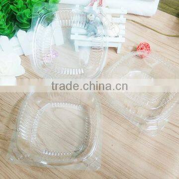 Clamshell Plastic Hamburger Box, PS Cake Container photo-5