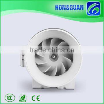 10" 600CFM Laboratory Chemical Tubular Plug in Exhaust Fan (EC Motor Available)