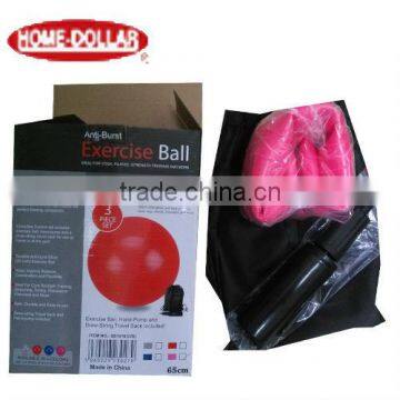 3Pcs PVC Anti-Burst Yoga Exercise Ball Set