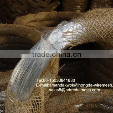 High Quality Q195 Mesh Weaving Galvanized Ironwire