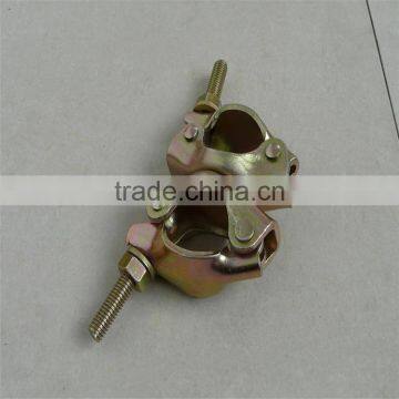 Scaffolding Threaded swivel coupler scaffold fastening