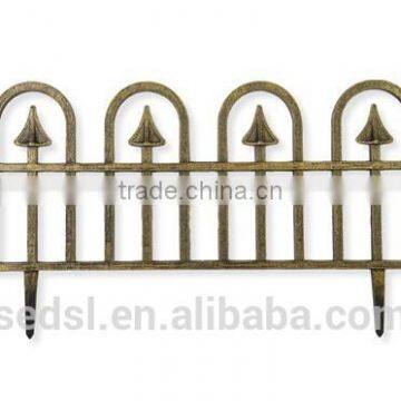 Factory Price Golden Plastic Split Rail Fence photo-4