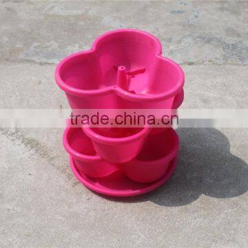 Stackable Garden Planters Herb Flower Pots Indoor and Outdoor photo-5