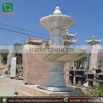 Oriental Garden Foutains With Baby, Marble Fountain
