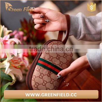 Canvas Makeup Bag Pouch Customized Zipper Makeup Bag photo-3