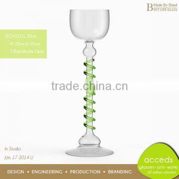 OEM/ODM Wholesale Cheap Glass Candlesticks photo-3