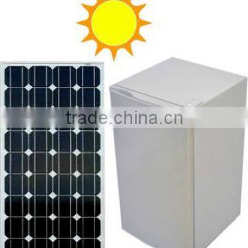 95L Solar Powered Single-door Household DC Compressor Upright Fridge