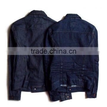 2017 Fashion Biker Slim Fit Men Denim Jacket Easy Fit, Relaxed Fit Can be Customized photo-2