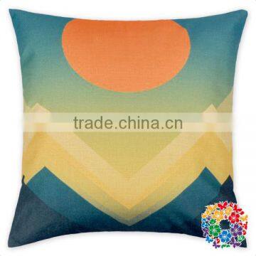 Merry Christmas Print Square Cushion Cover Decorative Cotton Pillow Cover photo-3