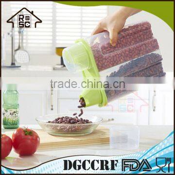 NBRSC Plastic Kitchen Airtight Food Cereal Storage Dispenser Rice Container Box Holder photo-2