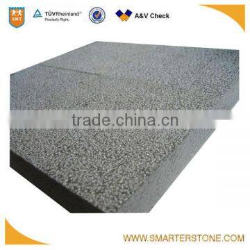 Bush hamered basalt paver for plaza