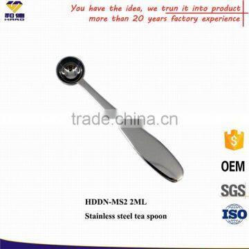 Christmas Products ! Wholesale Stainless Steel 2 ML Tea Spoon in Silve / Coffee Color