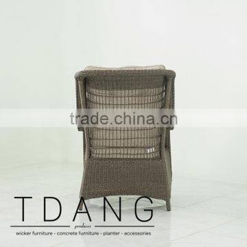 Elise Relax Wicker Chair With Ottoman - Outdoor Rattan Furniture photo-2