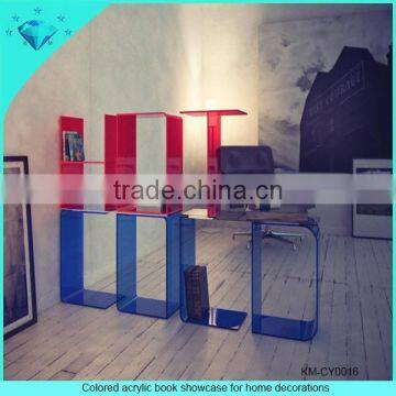 Hot Sale Wall Mounted Acrylic Book Shelf photo-3