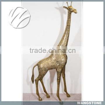 Factory custom casting metal animal statues for sale