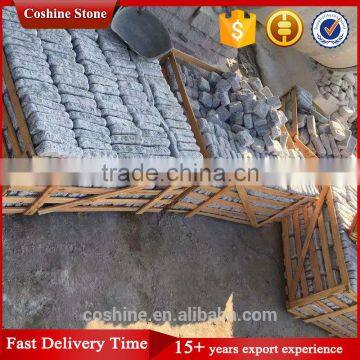 Coshine Stone Provided Grey G603 Granite Tumbled Cobble Paving Stone photo-6