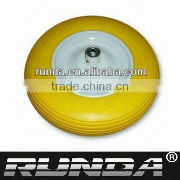 weight enough PU foam wheel/PU hard wheel 4.00-8