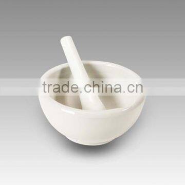 Mortar With Pestle Porcelain