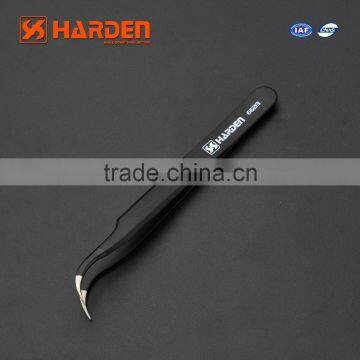 Professional Bent Nose Anti-Static Stainless Steel Tweezer