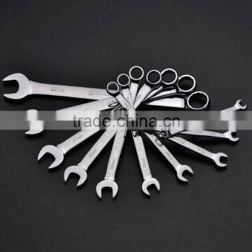Chrome Vanadium 10 Pcs Combination Spanner Set Various Size Tools of Spanner photo-3