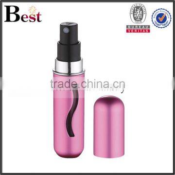 2017 Hot New Products Cosmetic 10ml Small Porket Glass Perfume Bottle Luxury Golden Aluminum Cover Square Spray Bottle Perfume photo-6