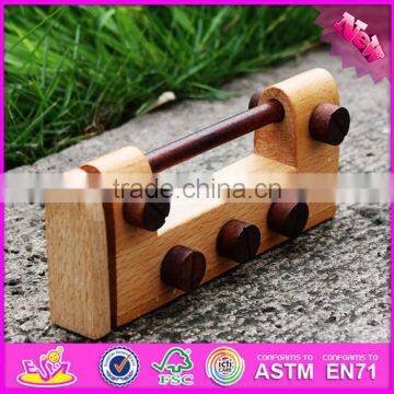 2016 New Design Children Wooden Lock Toy W02A167 photo-5