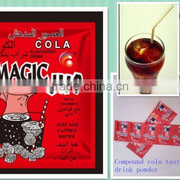 Compound cola flavoured drinks powder