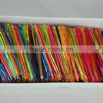 Disposable plastic sandwich snack picks 85mm