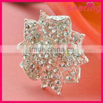 Crystal fashion rhinestone brooches pin WBR-1512