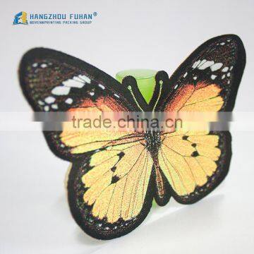 Customized Woven Butterfly Patch With Iron-on Backing photo-2
