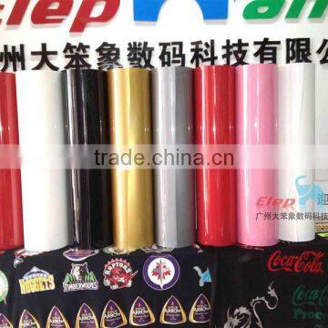 Cubic camo t-shirt transfer film 3d transfer printing film gold foil heat transfer film