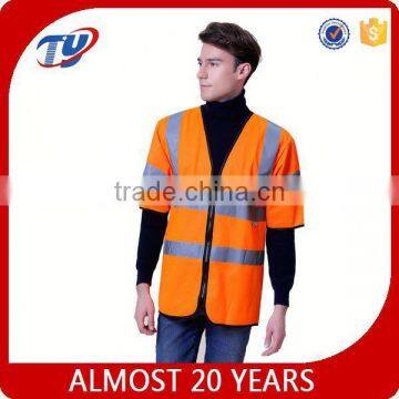 high visble en471 class 3 safety reflective vest