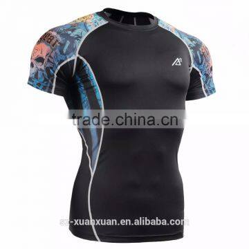 2016 Men Sportsware Running T-shirt Short Sleeve photo-2