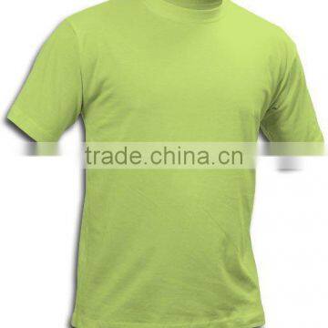 100%COTTON CHEAP PRICE MENS BASIC SOLID T-SHIRT photo-2