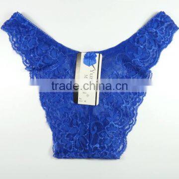 Yun Meng Ni Underwear Sexy Show Lingerie Girls Sexy Transparent Lace Bikini Panties photo-4