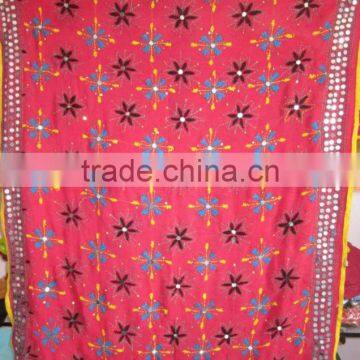 Hand Embroidered PHULKARI Fulkari GEORGETTE DUPATTA SHAWL
