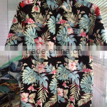 MENS PRINTED HAWAIIAN SHIRT V0616