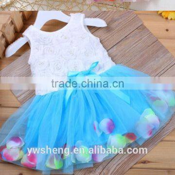 new wholesaler baby princess christmas dresses girls skirt set with bowknot