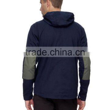 Mens Elbow Patch Zip up Jacket Hoodie, Brand Name Mens Hoodies Jackets. photo-3