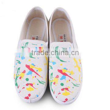 2017 Latest Designs Women Shoes Footwear Casual Girls Walking Shoe photo-3