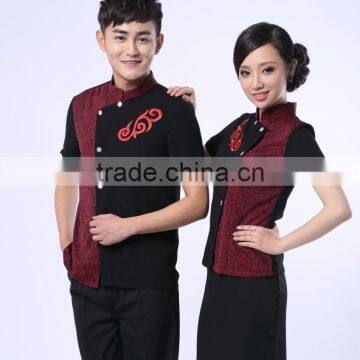 Wholesale Fashion Best Hotel Reception Uniform Bellboy Uniform Shirts