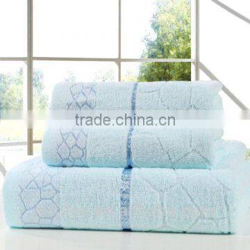 Custom terry plain hotel towel set