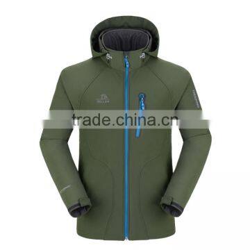 Wholesale OEM Men Sports Outdoor Hunting Jacket Soft Shell Jacket photo-2