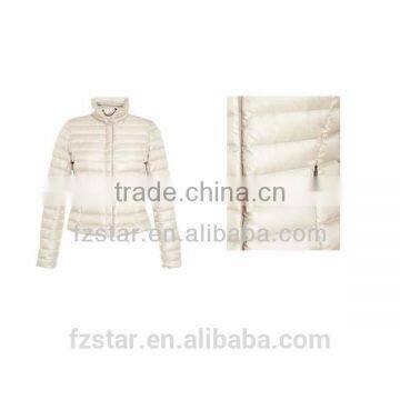 Woman Nylon White Duck Down Jacket photo-2