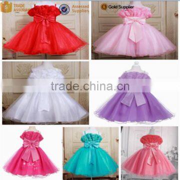 Walson Children Clothes Kids Vintage Dress Pink Children Fancy Dress Apparel Children Clothing 2016 photo-6