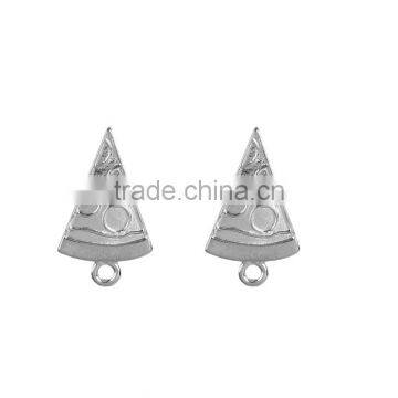 Zinc Based Alloy Charms Watermelon Fruit Silver Tone photo-3